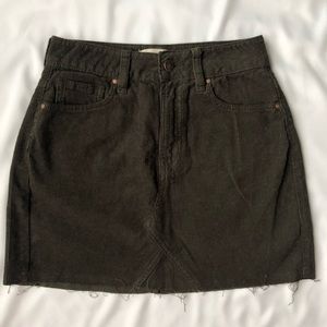 pacsun corduroy mini skirt